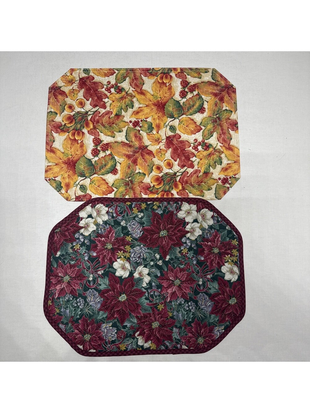Fall And Floral Kitchen Table Place Mats